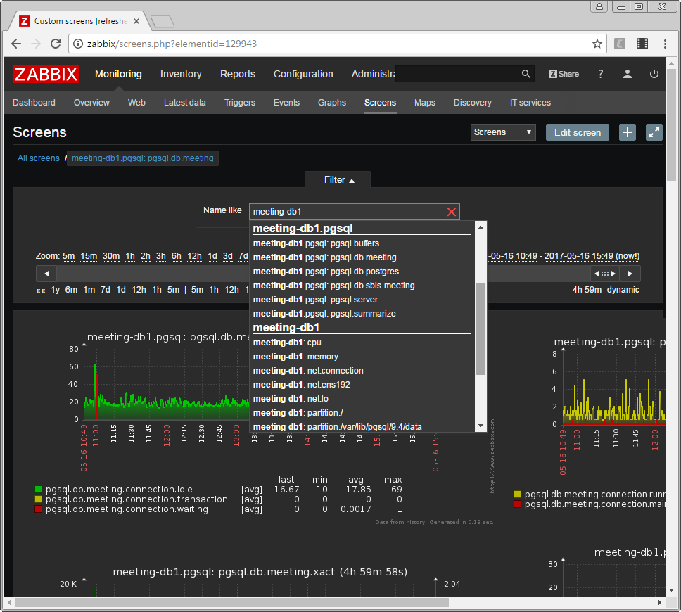 Meine Überwachung, или сказ о красивом мониторинге — начало - 6