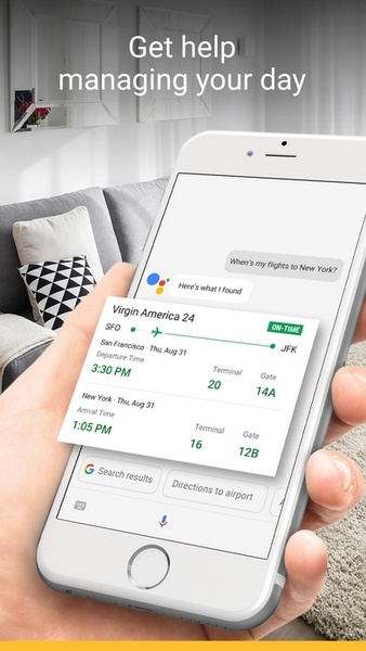 Google Assistant стал доступен для iOS