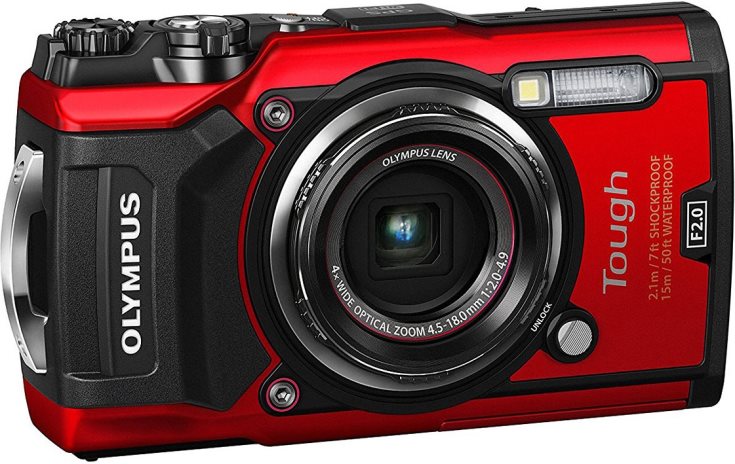 Камера Olympus Stylus Tough TG-5 адресована любителям активного отдыха