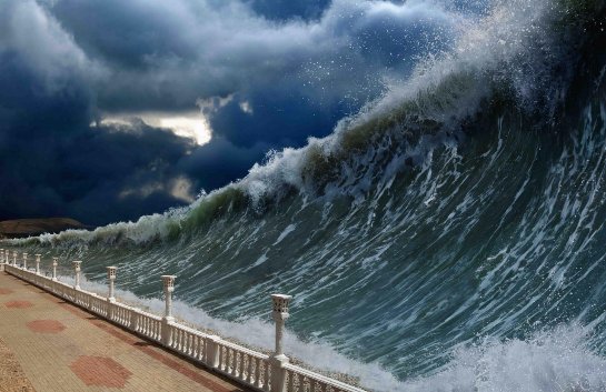 Ученые будут предсказывать цунами по небу