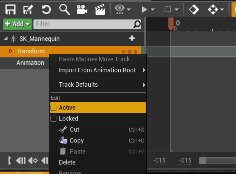 Unreal engine 4. Sequencer вместо Matinee - 6 image