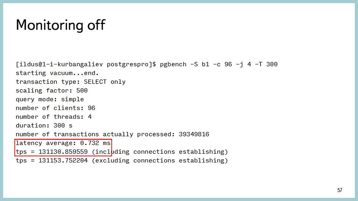 Способы диагностики PostgreSQL — Владимир Бородин и Ильдус Курбангалиев - 55