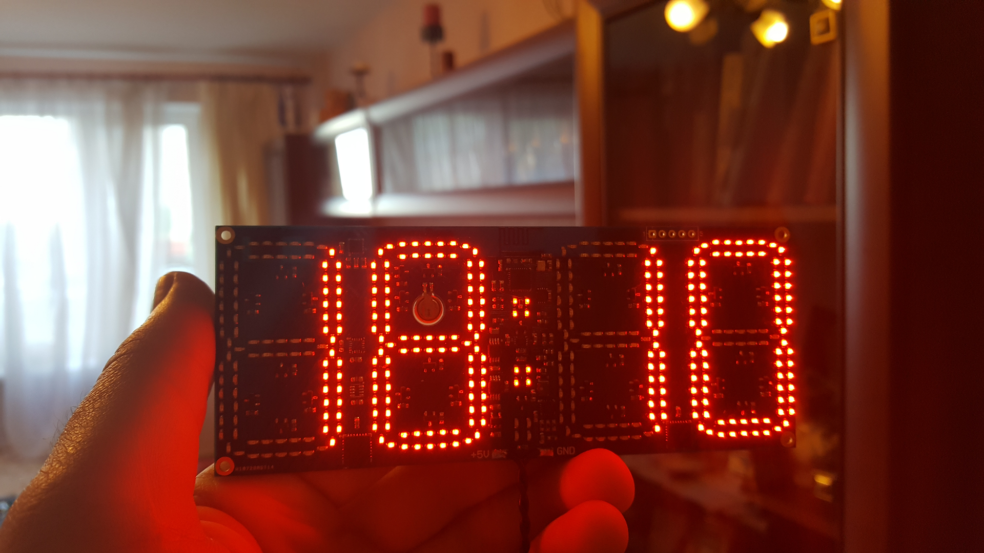 Ещё одни часы с WiFi. Clock380 - 11