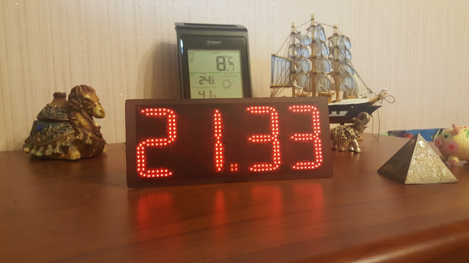 Ещё одни часы с WiFi. Clock380 - 12