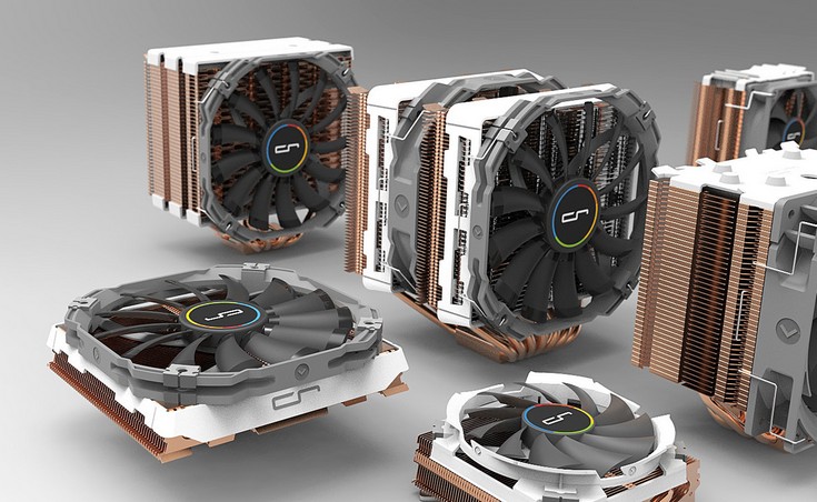 Cryorig показала охладители с медными радиаторами