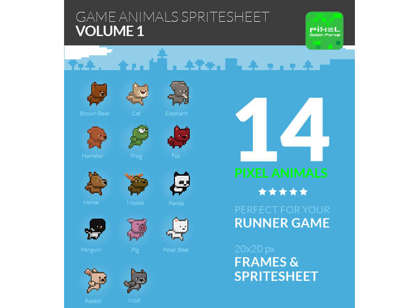 Must-Have: 15 игровых спрайтов для дизайнера и художника - 14 Must-Have: 15 игровых спрайтов для дизайнера и художника - 14