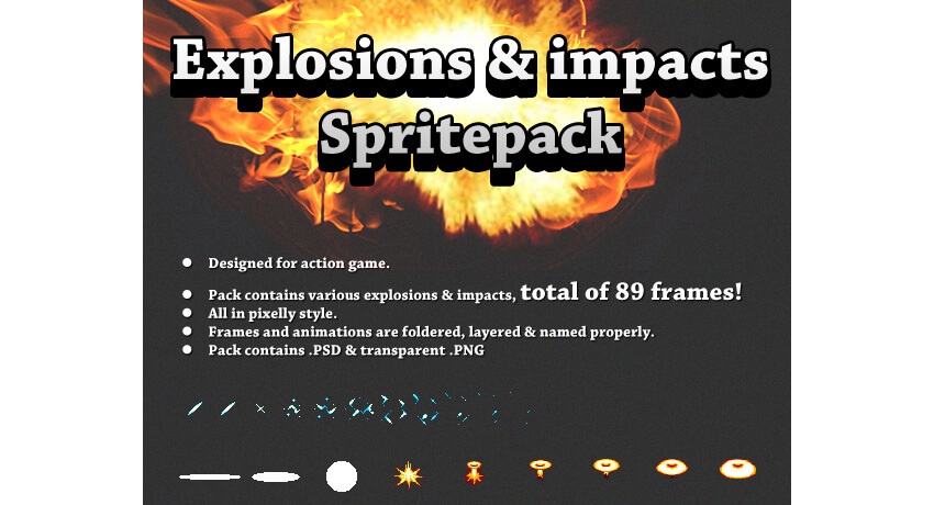 Must-Have: 15 игровых спрайтов для дизайнера и художника - 6 Must-Have: 15 игровых спрайтов для дизайнера и художника - 6