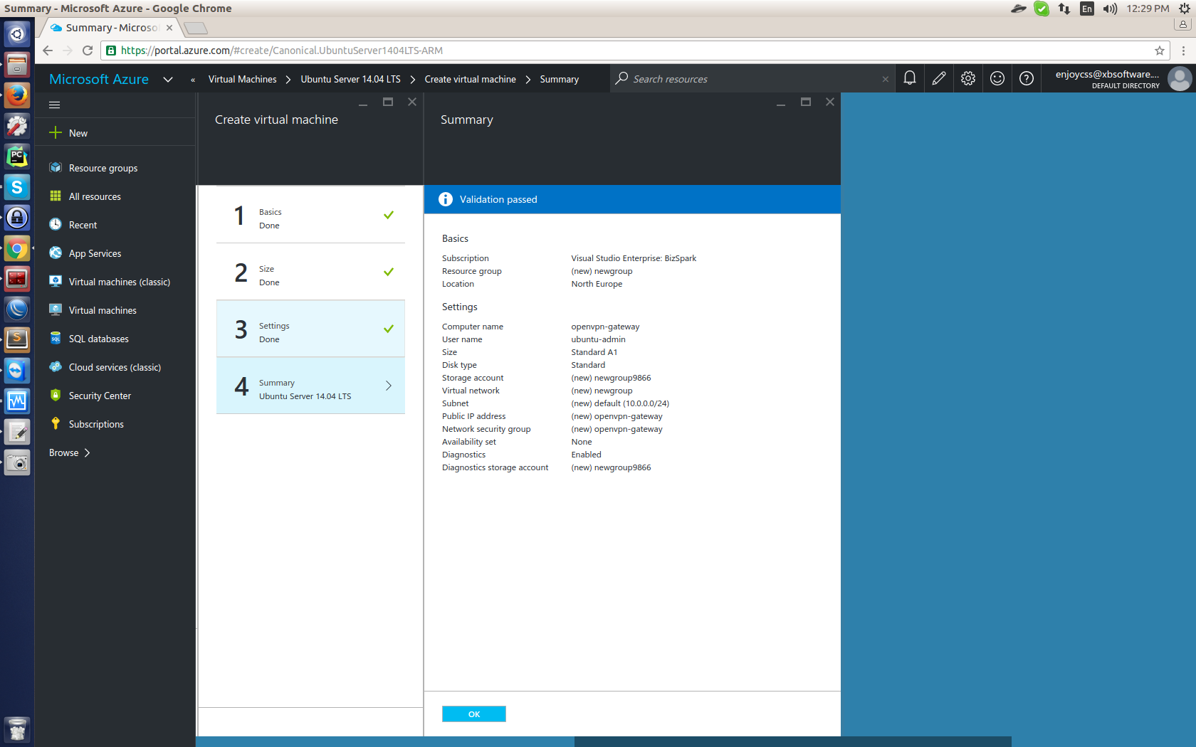 OpenVPN в Microsoft Azure для виртуального объединения подписок. Опыт GanttPRO — сервиса для управления проектами - 6