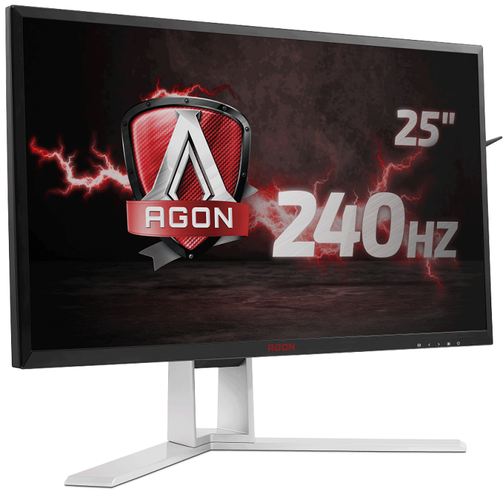 Дисплей AOC Agon AG251FG улучшает видимость в слишком темных сценах