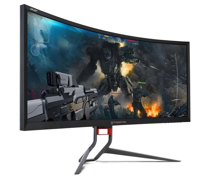 Разрешение дисплея Acer Predator Z35P увеличено в сравнении с ранней моделью