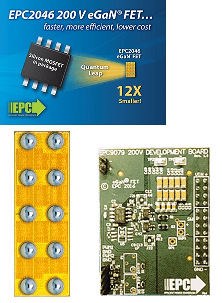 В EPC2046 используется нитрид галлия