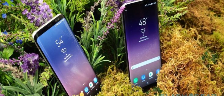 В cмартфонах Samsung Galaxy S8 и Galaxy S8+ используются экраны AMOLED