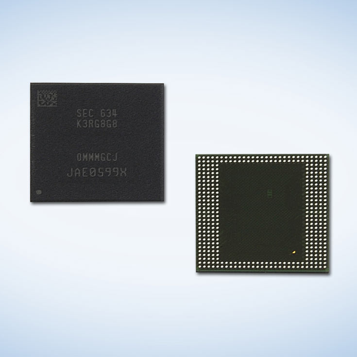 За квартал микросхем мобильной памяти DRAM было продано на сумму 3,162 млрд долларов
