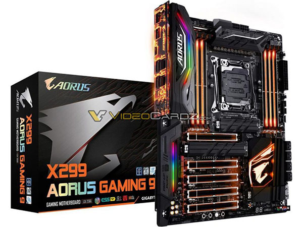 Gigabyte Aorus X299 Gaming 9