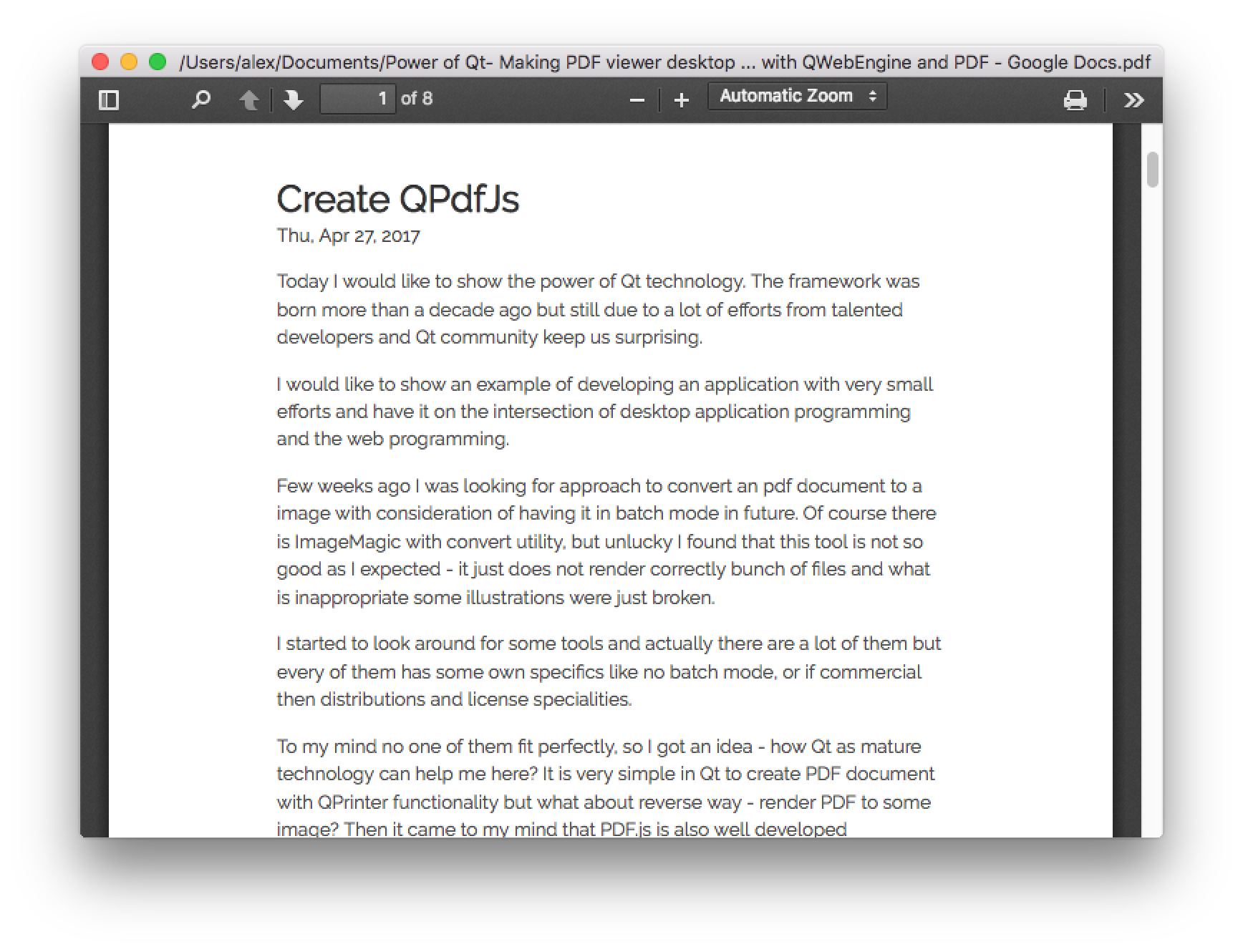 Создаём PDF просмотрщик за пару часов - 2 image
