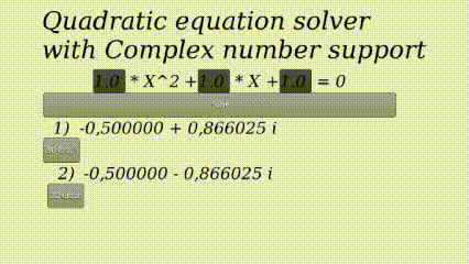 Квадратичное уравнение с комплексными числами в 3D - 6