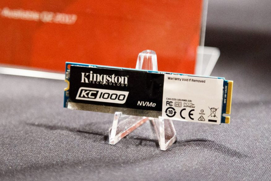 Кому SSD со скоростью чтения 2,7 Гбайт-с? Встречайте флагманский Kingston KC1000 - 1