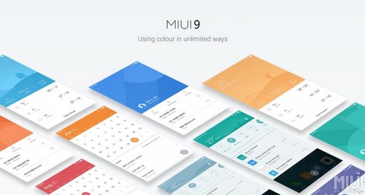 Оболочка MIUI 9 дебютирует в середине лета