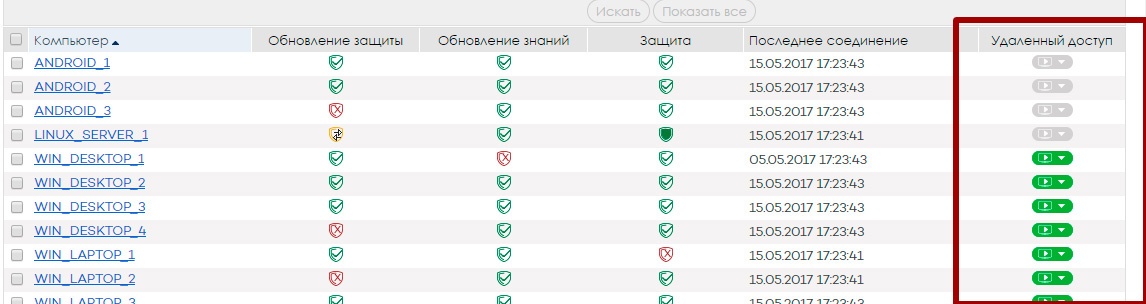 Удаленное подключение к защищаемым компьютерам из корпоративного антивируса - 4 Удаленное подключение к защищаемым компьютерам из корпоративного антивируса - 4