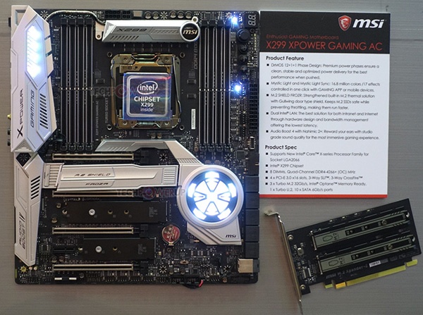 MSI X299 XPower Gaming AC