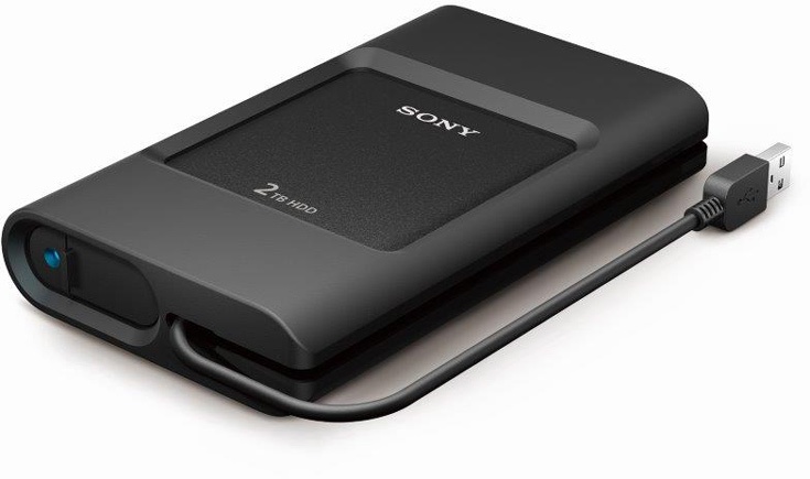 Внешние жесткие диски Sony PSZ-HC1T и PSZ-HC2T выдерживают падения с двухметровой высоты 