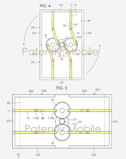 Samsung Display запатентовала несколько новых видов дисплеев, которые могут менять размер