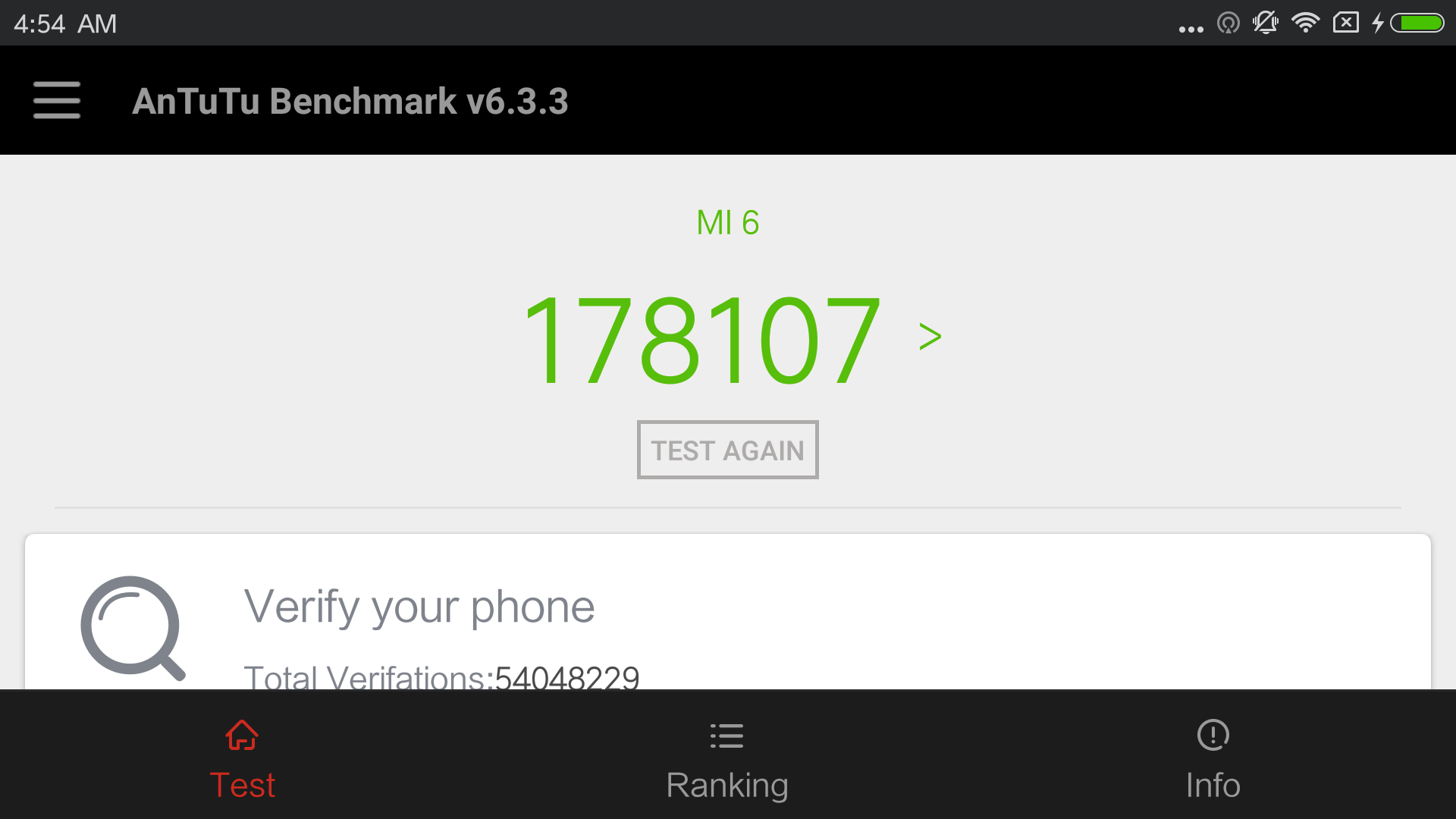 Redmi note 13 antutu benchmark