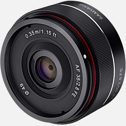 Продажи Samyang AF 35mm F2.8 FE должны начаться в июле по рекомендованной цене 299 евро