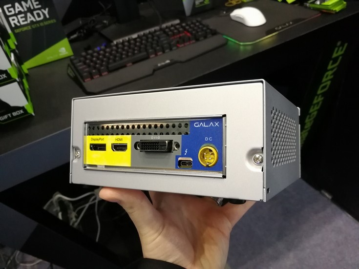 Galax представила внешнюю 3D-карту SNPR External Graphics Card Enclosure