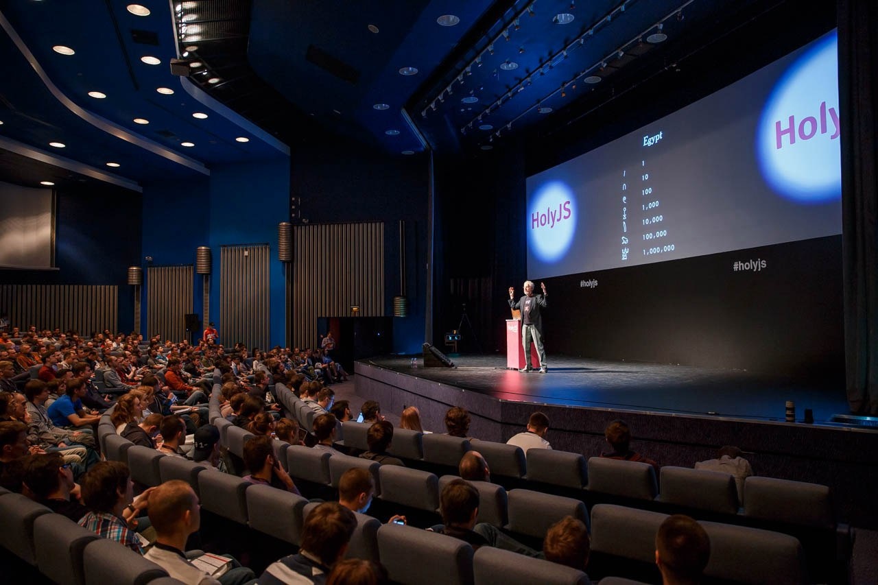 От «нового числового формата» до «кода как UI»: как прошла HolyJS 2017 Piter - 3 От «нового числового формата» до «кода как UI»: как прошла HolyJS 2017 Piter - 3