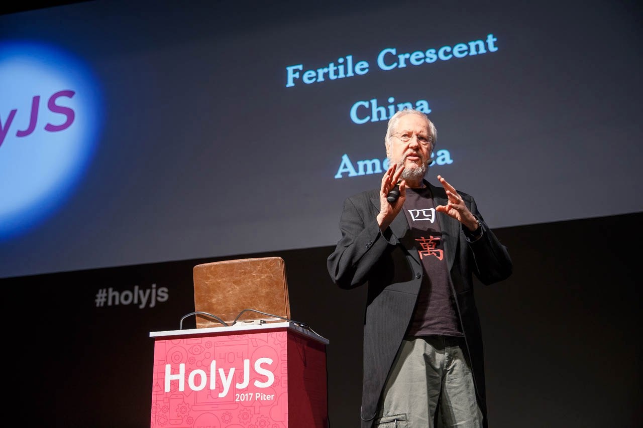 От «нового числового формата» до «кода как UI»: как прошла HolyJS 2017 Piter - 1 От «нового числового формата» до «кода как UI»: как прошла HolyJS 2017 Piter - 1