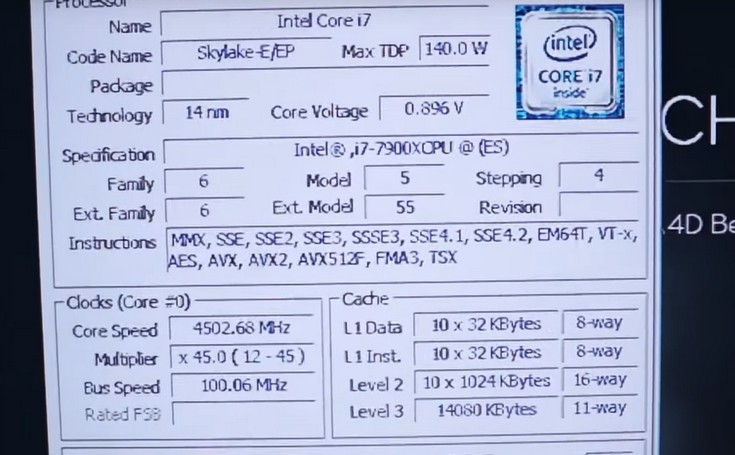 Intel Core i9-7900X показал, на что способен в разгоне