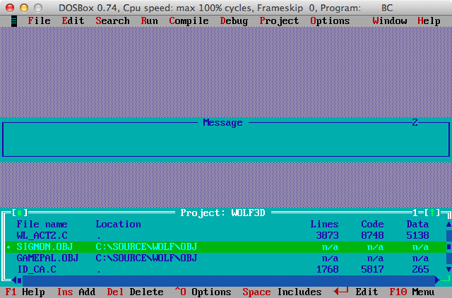 Компилируем, как будто на дворе 1992 год - 19 Компилируем, как будто на дворе 1992 год - 19