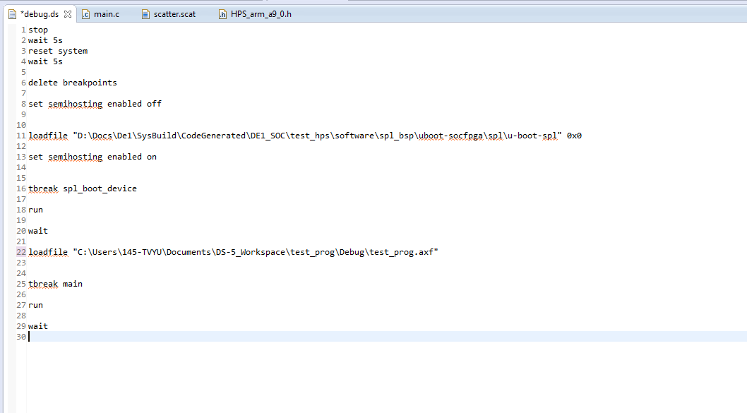 Запуск Bare-metal приложения на Cyclone V SoC - 29 Запуск Bare-metal приложения на Cyclone V SoC - 29