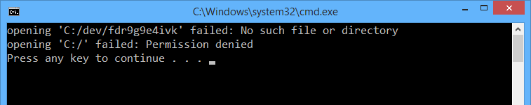 Повседневный C++: изолируем API в стиле C - 4 Скриншот подробной ошибки