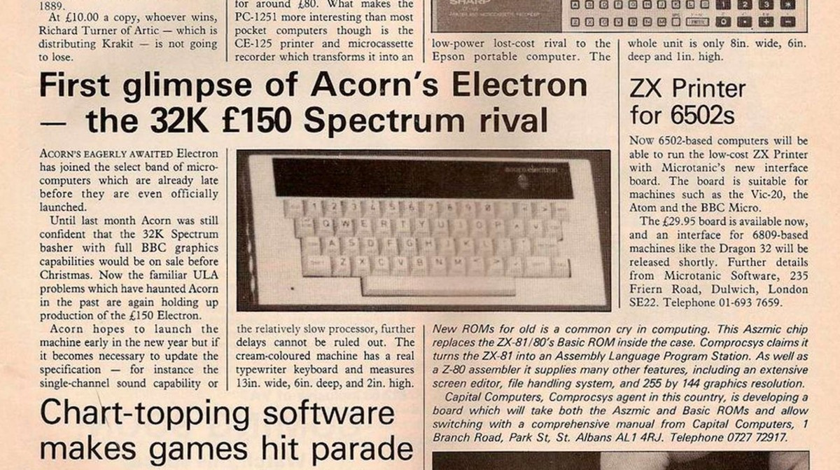 Acorn Electron — неудачный наследник BBC Micro - 3