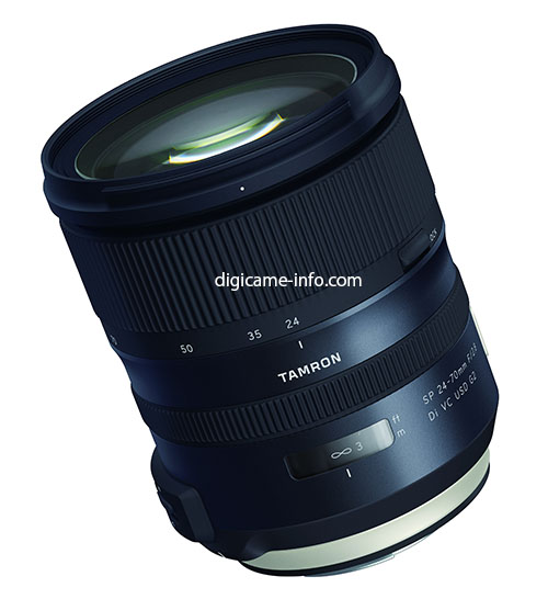 Анонс объектива Tamron SP 24-70mm f/2.8 Di VC USD G2 ожидается на этой неделе