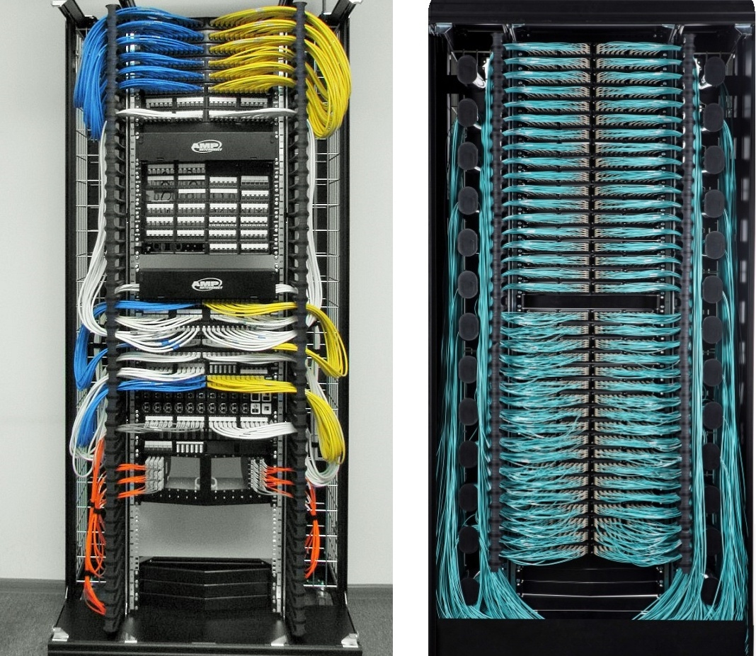 Организация коммутационного поля СКС высокой плотности - 13 Организация коммутационного поля СКС высокой плотности - 13