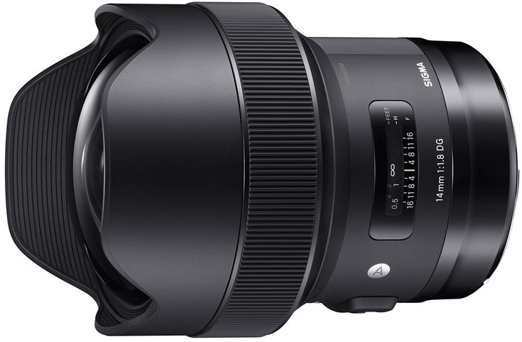 Объектив Sigma 14mm F1.8 DG HSM Art будет выпускаться в вариантах для камер Canon, Nikon и Sigma