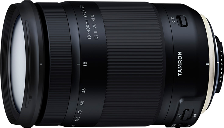 Объектив Tamron 18-400mm F/3.5-6.3 Di II VC HLD (B028) предназначен для цифровых зеркальных камер формата APS-C