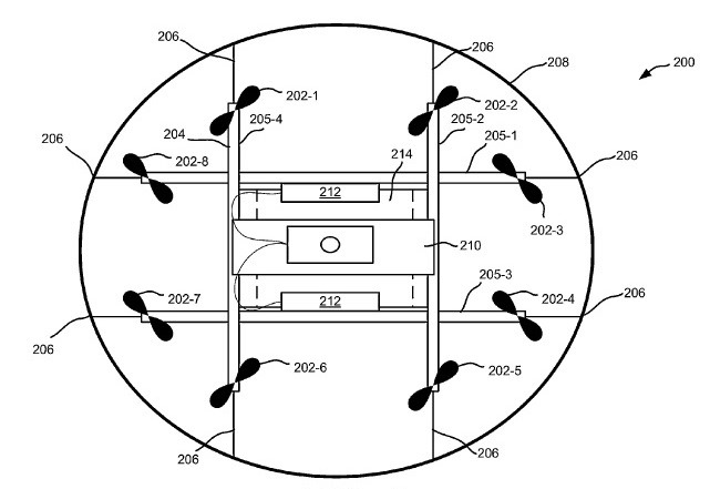 Доставка дронами: Amazon запатентовала башню для коптеров-курьеров - 2