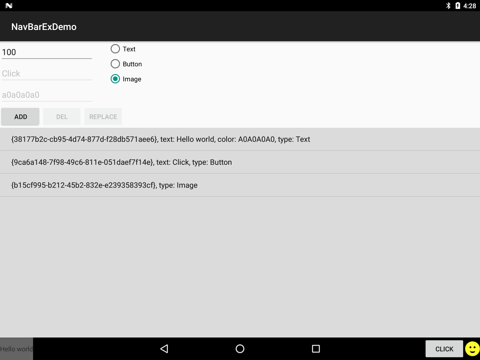 Разработка нового сервиса в Android 7 | Кастомизация строки навигации - 5 image