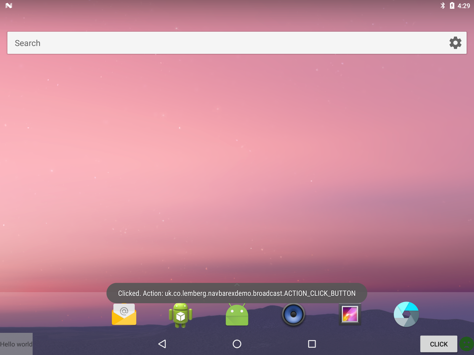 Разработка нового сервиса в Android 7 | Кастомизация строки навигации - 6 image