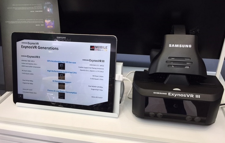Гарнитура Exynos VR III получила панель 4K