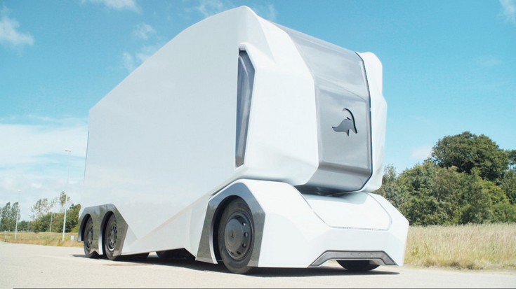 Беспилотные грузовики Einride T-pod появятся на дорогах Швеции в 2020 году