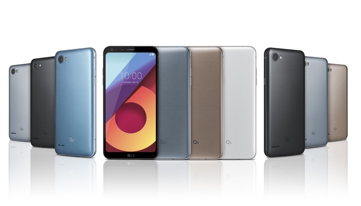 Представлена линейка смартфонов LG Q6