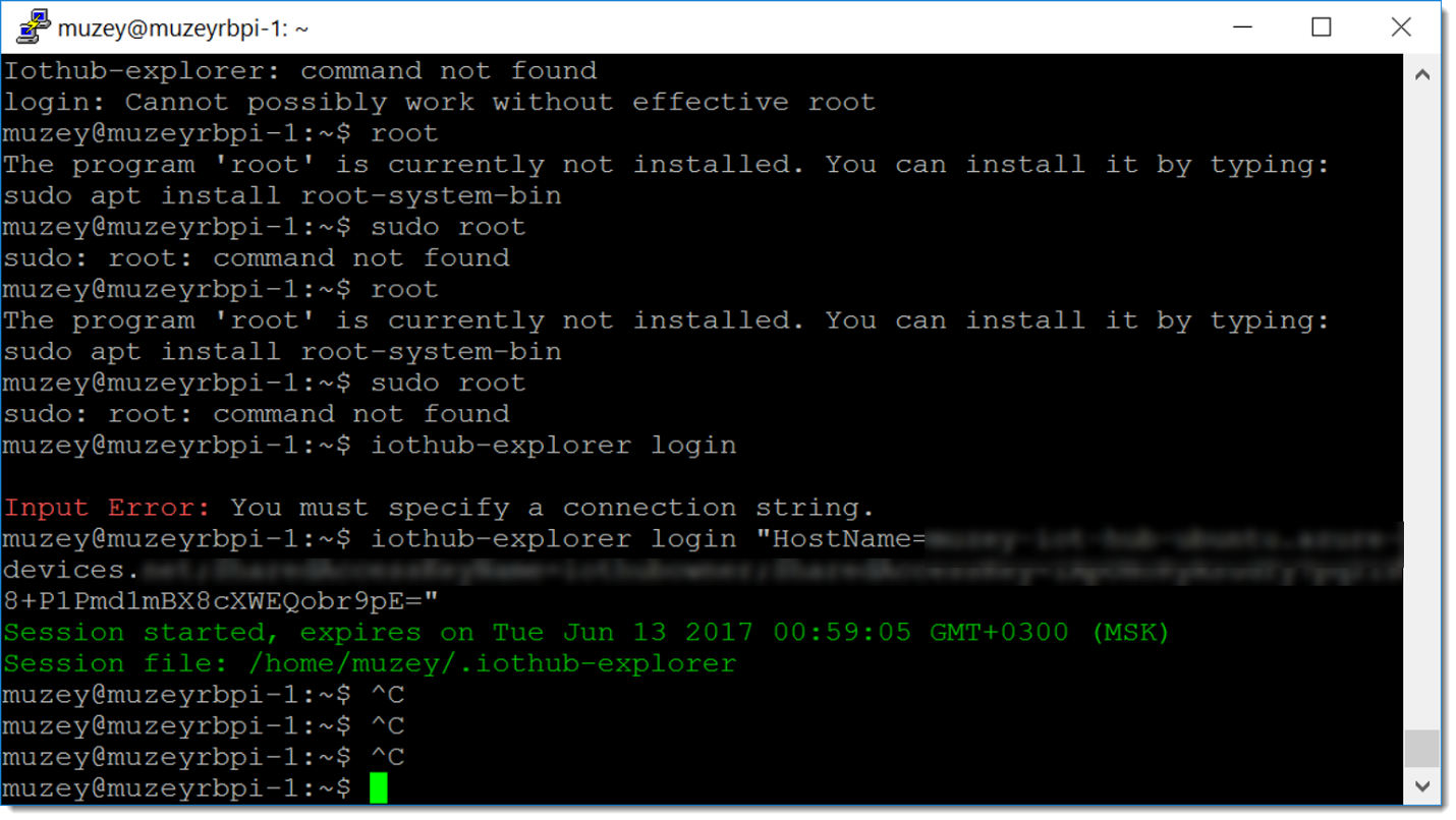 Заметки маркетолога: Как поставить Ubuntu на RPI и подключить к Azure IoT Hub - 28