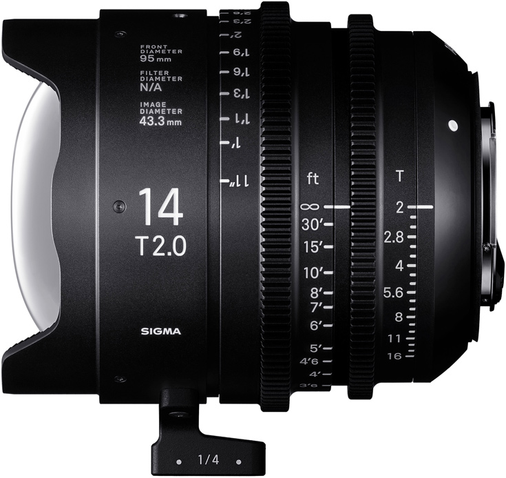 Объектив Sigma Cine 14mm T2