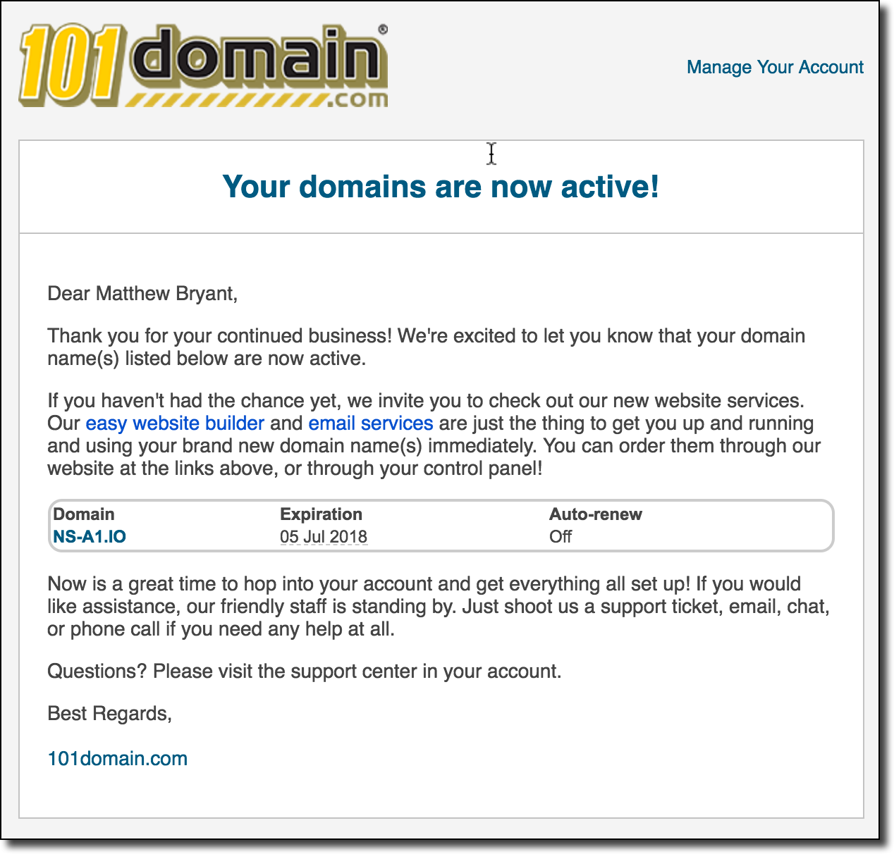 Захват всех доменов .io с помощью таргетированной регистрации - 4