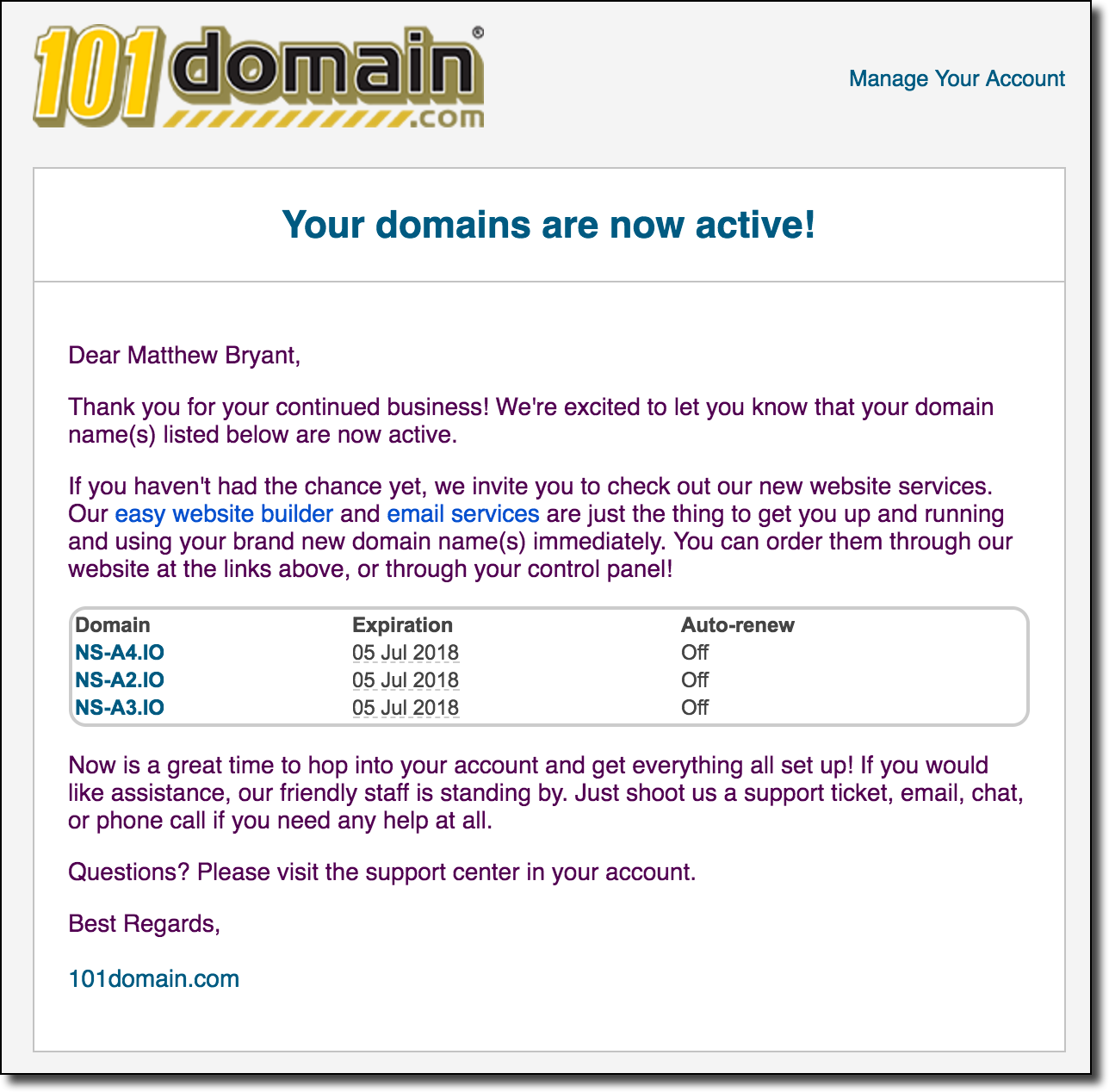 Захват всех доменов .io с помощью таргетированной регистрации - 7